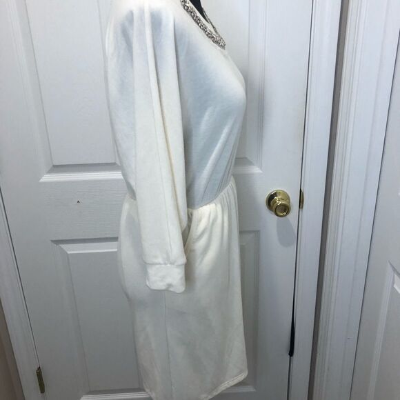 Francesca’s Free rhinestone and beaded dress with pockets, size small - Picture 11 of 13